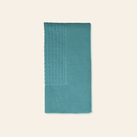 Couverture tricotée, made in Spain