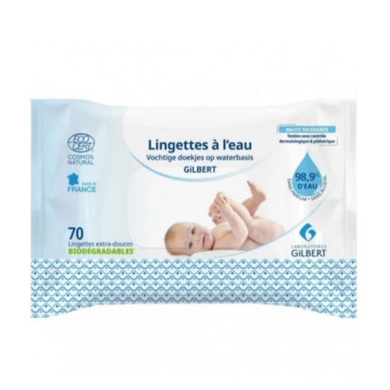 GILBERT LINGETTES A L'EAU BIODEGRABLES 70 PCS