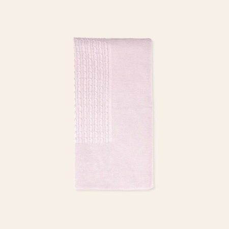 Couverture tricotée, made in Spain