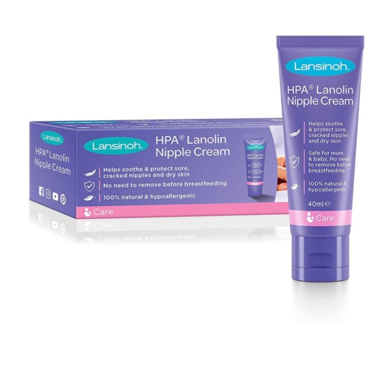 Crème Lansinoh à la Lanoline HPA® - Soins mamelons 40ml