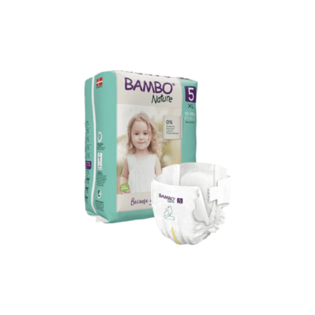Bambo Couche bambo nature 12-18 kg taille 5 – 44 unités