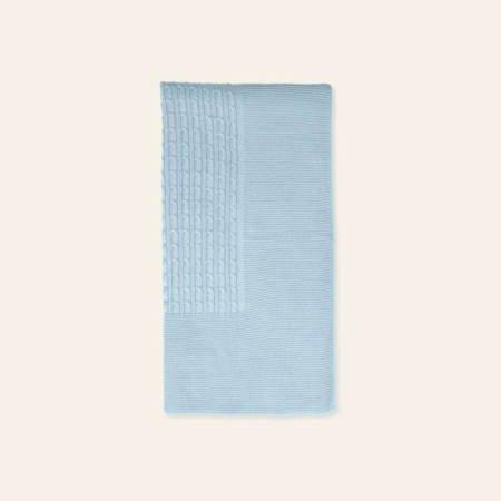 Couverture tricotée, made in Spain