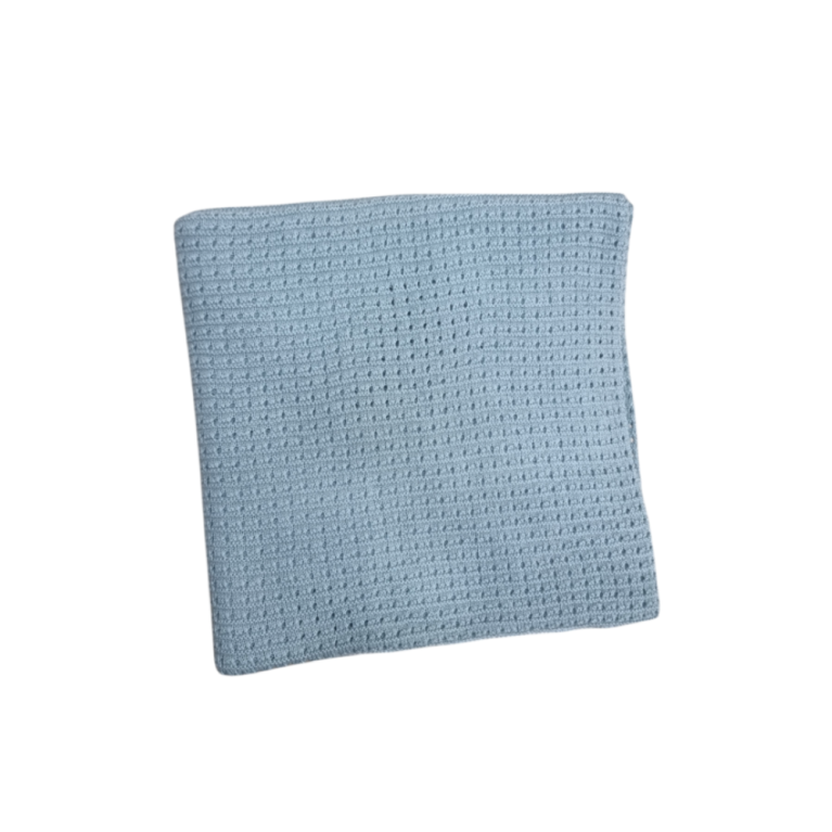 Couverture tricotée légère