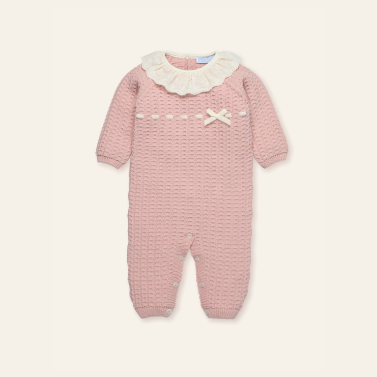 Grenouillère tricotée Mac illusion