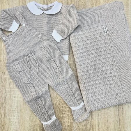 Salopette couleur taupe