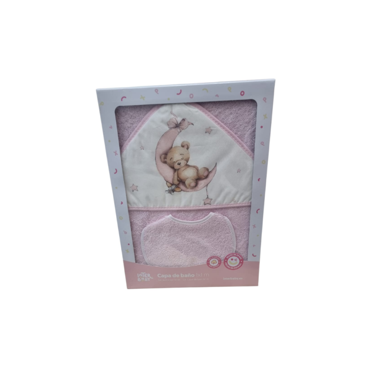 Set de cap de bain fille 100% coton