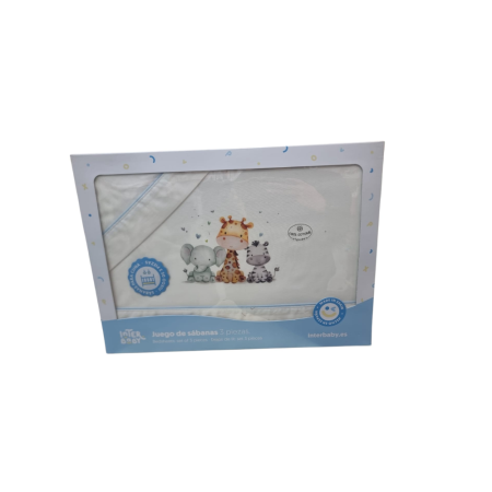 Set de drap 3 pièces 100% coton