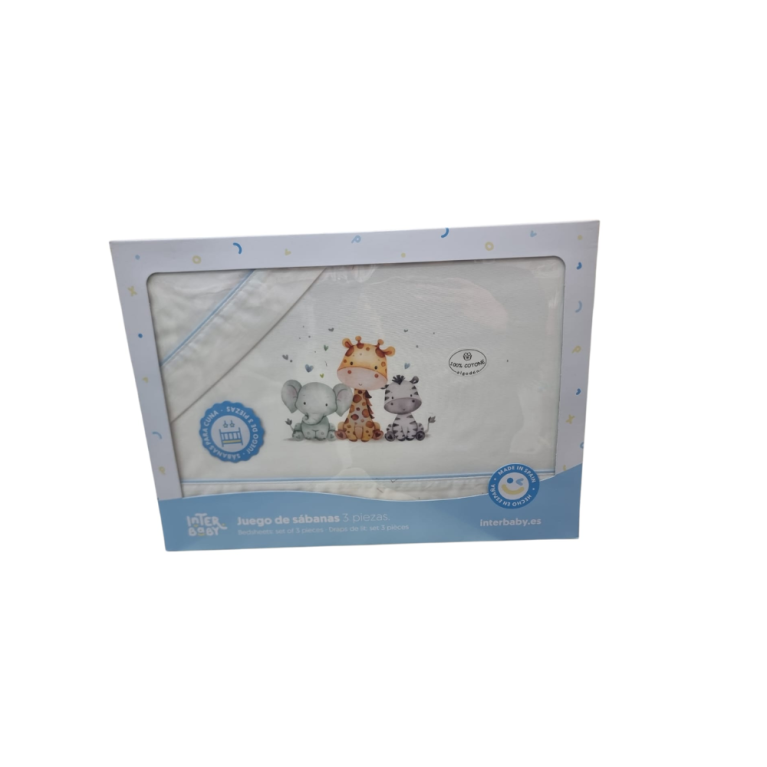 Set de drap 3 pièces 100% coton