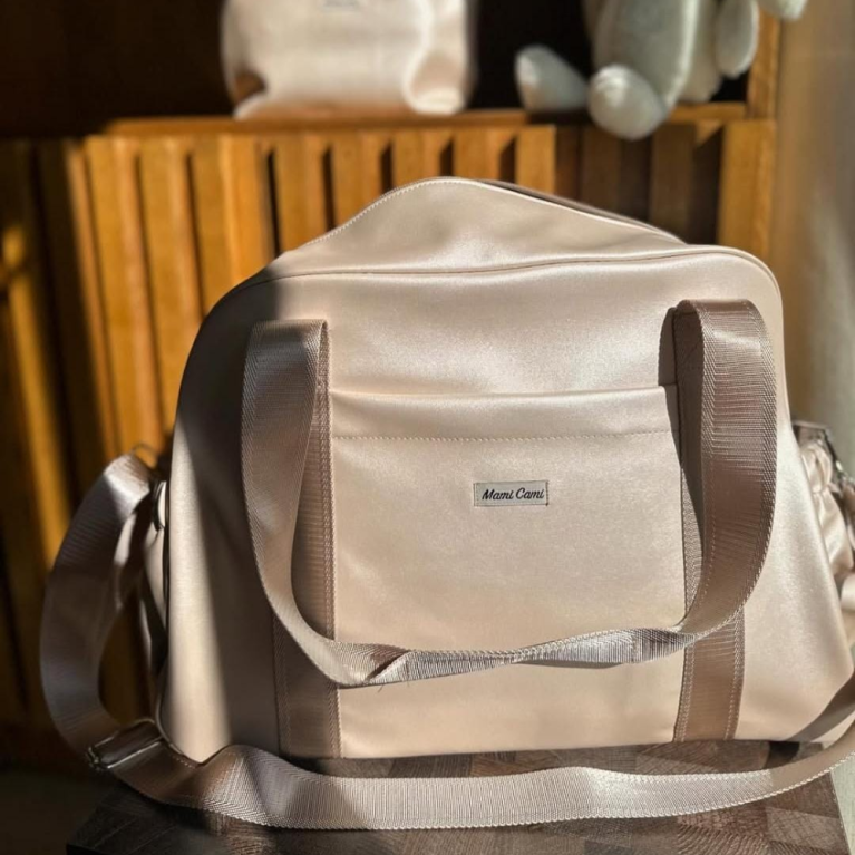 Sac à langer en simili cuir - MAMI CAMI