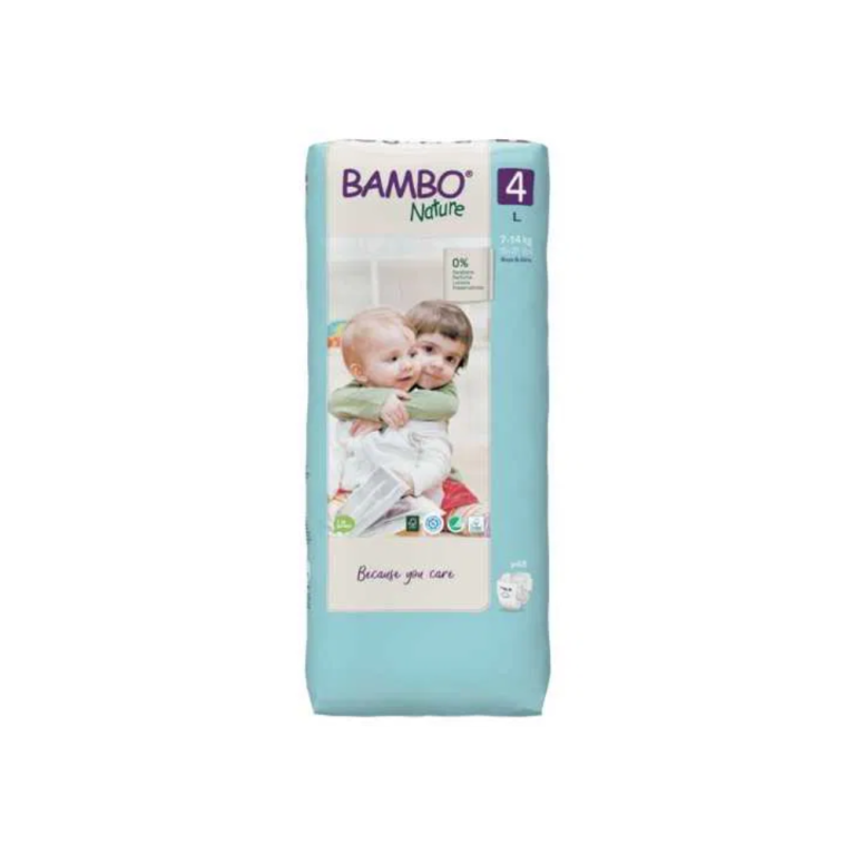 Bambo Nature Couches Taille 4 (7-14kg) 48 unités
