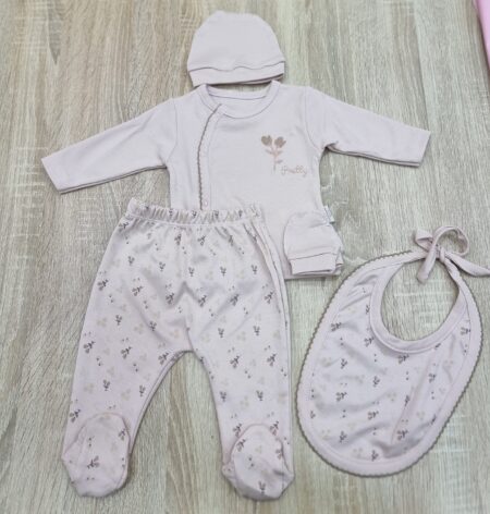 Ensemble en coton fille 5 pièces