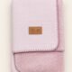 Couverture chaude 85/90 rose
